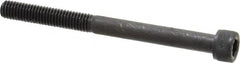 Value Collection - #10-32 UNF Hex Socket Drive, Socket Cap Screw - Alloy Steel, Black Oxide Finish, Partially Threaded, 2-1/4" Length Under Head - Americas Industrial Supply