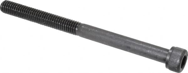 Value Collection - #10-32 UNF Hex Socket Drive, Socket Cap Screw - Alloy Steel, Black Oxide Finish, Partially Threaded, 2-1/2" Length Under Head - Americas Industrial Supply