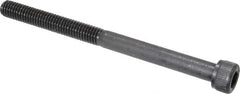 Value Collection - #10-32 UNF Hex Socket Drive, Socket Cap Screw - Alloy Steel, Black Oxide Finish, Partially Threaded, 2-1/2" Length Under Head - Americas Industrial Supply