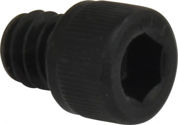 Value Collection - 1/4-20 UNC Hex Socket Drive, Socket Cap Screw - Alloy Steel, Black Oxide Finish, Fully Threaded, 1/4" Length Under Head - Americas Industrial Supply