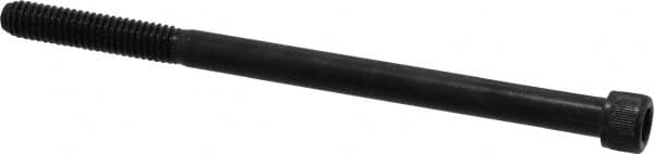 Value Collection - 5/16-18 UNC Hex Socket Drive, Socket Cap Screw - Alloy Steel, Black Oxide Finish, Partially Threaded, 5" Length Under Head - Americas Industrial Supply
