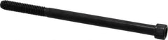 Value Collection - 5/16-18 UNC Hex Socket Drive, Socket Cap Screw - Alloy Steel, Black Oxide Finish, Partially Threaded, 5" Length Under Head - Americas Industrial Supply