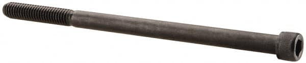 Value Collection - 5/16-18 UNC Hex Socket Drive, Socket Cap Screw - Alloy Steel, Black Oxide Finish, Partially Threaded, 5-1/2" Length Under Head - Americas Industrial Supply