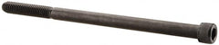 Value Collection - 5/16-18 UNC Hex Socket Drive, Socket Cap Screw - Alloy Steel, Black Oxide Finish, Partially Threaded, 5-1/2" Length Under Head - Americas Industrial Supply