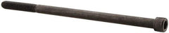 Value Collection - 5/16-18 UNC Hex Socket Drive, Socket Cap Screw - Alloy Steel, Black Oxide Finish, Partially Threaded, 6" Length Under Head - Americas Industrial Supply