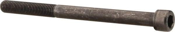 Value Collection - 5/16-24 UNF Hex Socket Drive, Socket Cap Screw - Alloy Steel, Black Oxide Finish, Partially Threaded, 4" Length Under Head - Americas Industrial Supply
