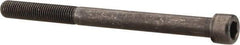 Value Collection - 5/16-24 UNF Hex Socket Drive, Socket Cap Screw - Alloy Steel, Black Oxide Finish, Partially Threaded, 4" Length Under Head - Americas Industrial Supply