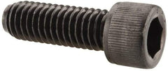 Value Collection - 3/8-16 UNC Hex Socket Drive, Socket Cap Screw - Alloy Steel, Black Oxide Finish, Fully Threaded, 1-1/8" Length Under Head - Americas Industrial Supply