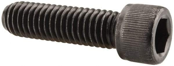 Value Collection - 3/8-16 UNC Hex Socket Drive, Socket Cap Screw - Alloy Steel, Black Oxide Finish, Fully Threaded, 1-3/8" Length Under Head - Americas Industrial Supply