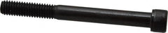 Value Collection - 3/8-16 UNC Hex Socket Drive, Socket Cap Screw - Alloy Steel, Black Oxide Finish, Partially Threaded, 3-3/4" Length Under Head - Americas Industrial Supply