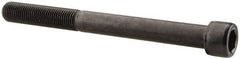 Value Collection - 3/8-24 UNF Hex Socket Drive, Socket Cap Screw - Alloy Steel, Black Oxide Finish, Partially Threaded, 4" Length Under Head - Americas Industrial Supply