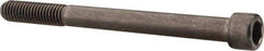 Value Collection - 7/16-14 UNC Hex Socket Drive, Socket Cap Screw - Alloy Steel, Black Oxide Finish, Partially Threaded, 5" Length Under Head - Americas Industrial Supply
