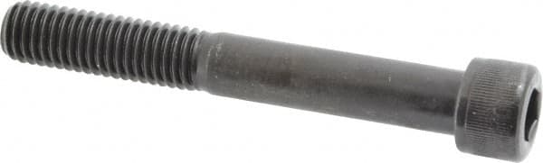 Value Collection - 1/2-13 UNC Hex Socket Drive, Socket Cap Screw - Alloy Steel, Black Oxide Finish, Partially Threaded, 3-3/4" Length Under Head - Americas Industrial Supply
