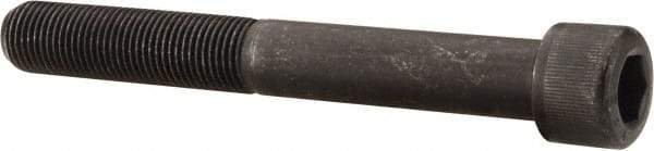 Value Collection - 1/2-20 UNF Hex Socket Drive, Socket Cap Screw - Alloy Steel, Black Oxide Finish, Partially Threaded, 4" Length Under Head - Americas Industrial Supply