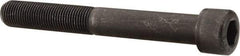 Value Collection - 1/2-20 UNF Hex Socket Drive, Socket Cap Screw - Alloy Steel, Black Oxide Finish, Partially Threaded, 4" Length Under Head - Americas Industrial Supply