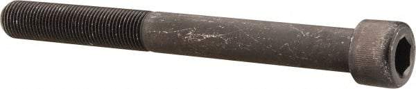 Value Collection - 1/2-20 UNF Hex Socket Drive, Socket Cap Screw - Alloy Steel, Black Oxide Finish, Partially Threaded, 5" Length Under Head - Americas Industrial Supply