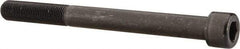 Value Collection - 1/2-20 UNF Hex Socket Drive, Socket Cap Screw - Alloy Steel, Black Oxide Finish, Partially Threaded, 5-1/2" Length Under Head - Americas Industrial Supply