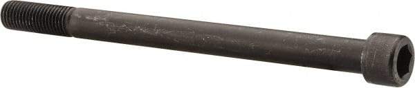 Value Collection - 5/8-11 UNC Hex Socket Drive, Socket Cap Screw - Alloy Steel, Black Oxide Finish, Partially Threaded, 11" Length Under Head - Americas Industrial Supply