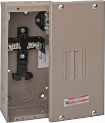 Eaton Cutler-Hammer - 2 Circuits, 120/240 VAC, 70 Amp Main, 14-2 AWG, Surface, Indoor Main Lug Load Center - 1 Phase, 1 NEMA Rating, 4-1/2 Inch Wide x 3.13 Inch Deep x 9-1/2 Inch High - Americas Industrial Supply
