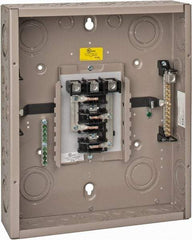 Eaton Cutler-Hammer - 12 Circuits, 208/120 VAC, 125 Amp Main, 6-2/0 AWG, Indoor Main Lug Load Center - 3 Phase, 1 NEMA Rating, 14.31 Inch Wide x 3.88 Inch Deep x 16-3/4 Inch High - Americas Industrial Supply