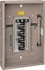 Eaton Cutler-Hammer - 24 Circuits, 208/120 VAC, 125 Amp Main, 6-2/0 AWG, Indoor Main Lug Load Center - 3 Phase, 1 NEMA Rating, 14.31 Inch Wide x 3.88 Inch Deep x 21 Inch High - Americas Industrial Supply