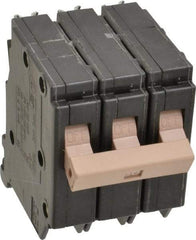 Eaton Cutler-Hammer - 30 Amp, 120/240 VAC, 3 Pole, Plug In Type CH Circuit Breaker - Thermal Magnetic Trip, 10 kA Breaking Capacity, 14-6 AWG - Americas Industrial Supply