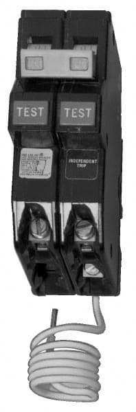 Eaton Cutler-Hammer - 40 Amp, 120/240 VAC, 2 Pole, Plug In Ground Fault Circuit Breaker - Thermal Magnetic Trip, 14-6 AWG - Americas Industrial Supply