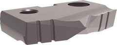 Allied Machine and Engineering - 31mm Diam x 3/16" Thick, Seat Code 2, 150° Included Angle Spade Drill Insert - TiAlN Coated, Cobalt, Grade Super Cobalt, Series T-A - Americas Industrial Supply