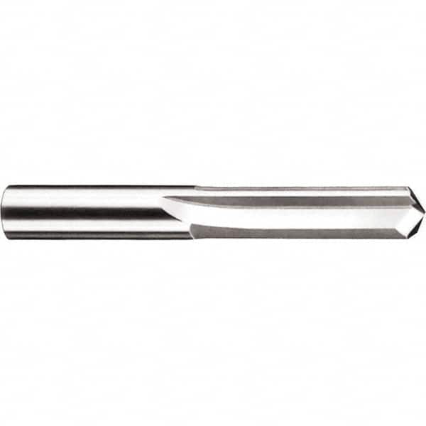 SGS - #34, 0.111", 140° Point, Solid Carbide Straight Flute Drill Bit - Americas Industrial Supply