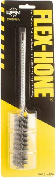 Brush Research Mfg. - 0.787" to 7/8" Bore Diam, 800 Grit, Silicon Carbide Flexible Hone - Extra Fine, 8" OAL - Americas Industrial Supply