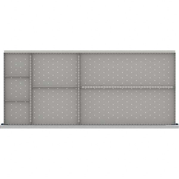 LISTA - 7-Compartment Drawer Divider Layout for 3.15" High Drawers - Americas Industrial Supply