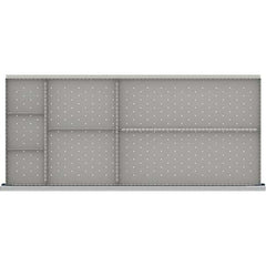 LISTA - 7-Compartment Drawer Divider Layout for 3.15" High Drawers - Americas Industrial Supply