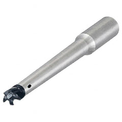 Iscar - Multimaster 3/4" 89° Shank Milling Tip Insert Holder & Shank - T10 Neck Thread, 8.8" OAL, Carbide MM S-D Tool Holder - Americas Industrial Supply
