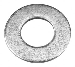 Value Collection - 5/16" Screw, Steel SAE Flat Washer - 11/32" ID x 11/16" OD, 1/16" Thick, Zinc-Plated Finish - Americas Industrial Supply