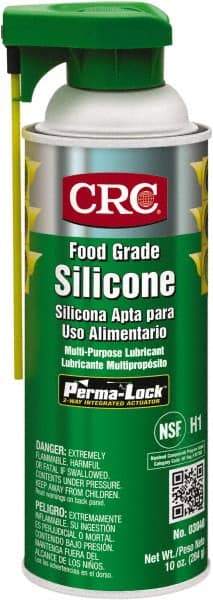 CRC - 16 Ounce Aerosol Can, Clear, General Purpose Mold Release - Food Grade, Silicone Composition - Americas Industrial Supply