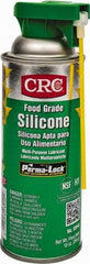 CRC - 16 oz Aerosol Nondrying Film/Silicone Penetrant/Lubricant - Clear & White, -40°F to 400°F, Food Grade - Americas Industrial Supply