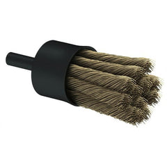 Osborn - 1" Brush Diam, Knotted, End Brush - 1/4" Diam Shank, 20,000 Max RPM - Americas Industrial Supply