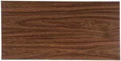 Gravotech - 24 Inch Long x 12 Inch High, Plastic Engraving Stock - Light Walnut and White - Americas Industrial Supply