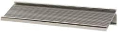 Gravotech - 8 Inch Long x 2 Inch High, Aluminum Desk Plate Holder - Silver - Americas Industrial Supply