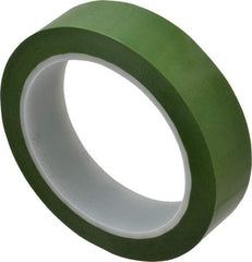 3M - 72 Yds. x 1", Green Polyester Film Tape - 8402 Series, 1.9 mil Thick, 25 Lb./Inch Tensile Strength - Americas Industrial Supply