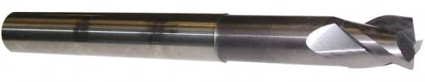 ProMax - 1/2", 3 Flute, Single End, Solid Carbide, 0.02" Corner Radius End Mill - 6" OAL, 35° Helix, Right Hand Flute, 5/8" LOC, Right Hand Cut, 2-3/8" Extended Reach - Americas Industrial Supply