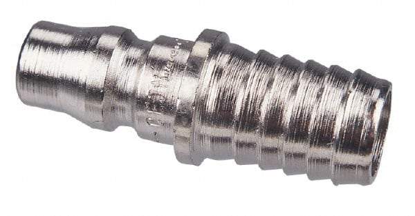 CEJN - Hose Barb Industrial Pneumatic Hose Connector - Steel Zinc Plated, 1/4" Body Diam, 3/16" Hose ID - Americas Industrial Supply