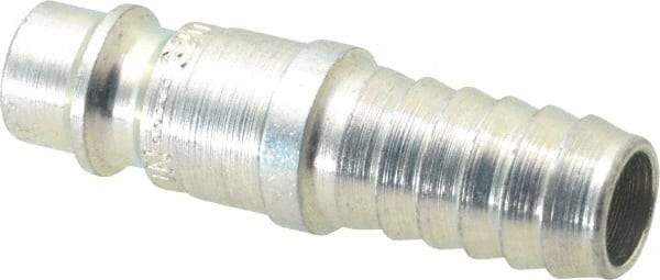 CEJN - Hose Barb European High Flow Pneumatic Hose Connector - Steel Zinc-Plated, 1/4" Body Diam, 3/8" Hose ID - Americas Industrial Supply