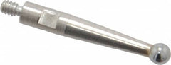 TESA Brown & Sharpe - Carbide Ball Height Gage Probe - For Use with Best Test Indicators 599-7021, 7022, 7023, 7024, 7029, 7030, 7031, 7032, 7033, 7037, 7038 (Inch and Metric Models), Brown and Sharpe Micro-Hite High Gages - Americas Industrial Supply