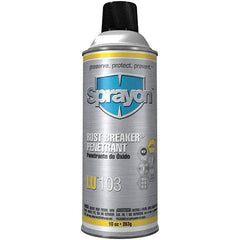 Sprayon - 10 oz Aerosol Penetrant - Light Amber, -20°F to 550°F, Food Grade - Americas Industrial Supply