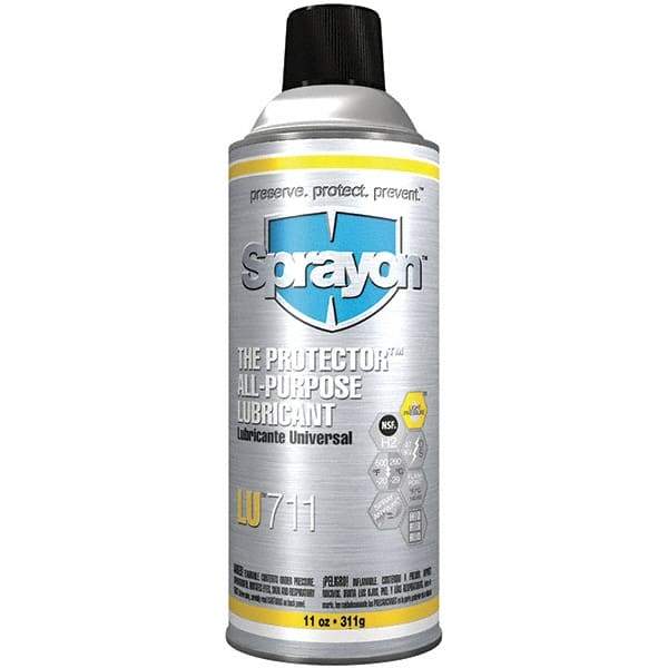 Sprayon - 16 oz Aerosol Penetrant/Lubricant - Light Amber, -20°F to 500°F, Food Grade - Americas Industrial Supply