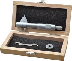 Value Collection - 0.2 to 1.2", Mechanical Inside Micrometer - 0.001" Graduation, 0.001" Accuracy, Ratchet Stop Thimble - Americas Industrial Supply