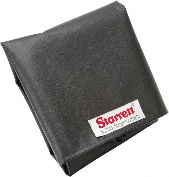 Starrett - 24 Inch Long x 24 Inch Wide Vinyl Inspection Surface Plate Cover - Black - Americas Industrial Supply