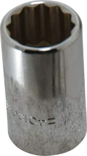 Blackhawk by Proto - 5/8", 1/2" Drive, Standard Hand Socket - 12 Points, 1-1/2" OAL, Chrome Finish - Americas Industrial Supply