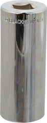 Blackhawk by Proto - 15/16", 1/2" Drive, Deep Hand Socket - 12 Points, 3-1/8" OAL, Chrome Finish - Americas Industrial Supply